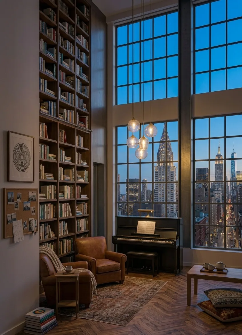 Piano In Urban Chicago Apartment